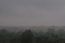 Καταιγίδες στη Θεσσαλονίκη έφερε η κακοκαιρία Genesis