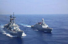Τουρκικά πολεμικά πλοία στο Αιγαίο