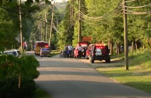 Αλαμπάμα: Οχήματα των αρχών έξω από την εκκλησία που έγινε το επεισόδιο με πυροβολισμούς