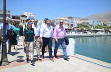 Περιοδεία στην Κάλυμνο πραγματοποίησε ο Νίκος Ανδρουλάκης