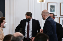 Ο πρωθυπουργός Κυριάκος Μητσοτάκης στο Υπουργικό Συμβούλιο