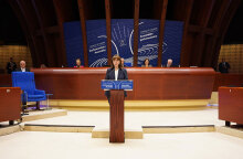 Η Κατερίνα Σακελλαροπούλου, Πρόεδρος της Δημοκρατίας, στο Συμβούλιο της Ευρώπης