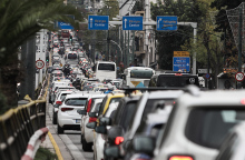 Μποτιλιάρισμα στην Αθήνα (Φωτογραφία αρχείου)