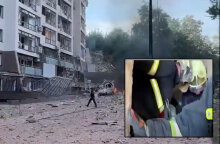 Ρωσικός πύραυλος έπληξε το κέντρο στο Κίεβο