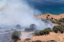 Μεγάλη φωτιά τώρα στο Ρέθυμνο