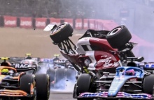 Formula 1: Ατύχημα για τον Guanyu Zhou