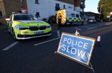 Πλάνα από τον τόπο δολοφονίας του Ντέιβιντ Έιμες