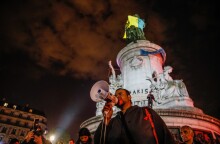 Διαδηλώσεις στο Παρίσι μετά την επανεκλογή Μακρόν