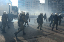  ΑΘΗΝΑ - ΕΠΕΙΣΟΔΙΑ ΜΕΤΑΞΥ ΜΕΛΩΝ ΤΟΥ ΚΚΕ ΚΑΙ ΤΗΣ ΑΣΤΥΝΟΜΙΑΣ 