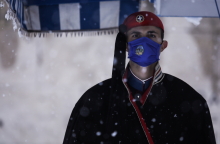 Χιονισμένη Αθήνα