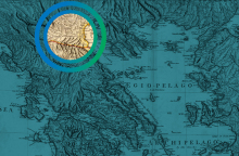 Χάρτης Ελλάδας 19ου Αιώνα. Μακεδονία