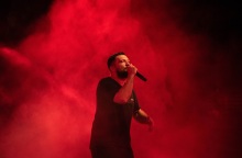 Anser - Στιγμιότυπο από hip hop συναυλία στο Κατράκειο Θέατρο Νίκαιας