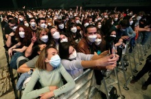 Συναυλία - πείραμα με 5.000 θεατές στην Ισπανία 