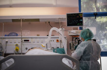 Διασωληνωμένος ασθενής με κορωνοϊό στην Εντατική του νοσοκομείου «Σωτηρία»