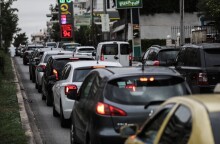 Κυκλοφοριακό «χάος» στους δρόμους της Αθήνας