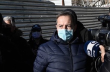 Φωτογραφίες από την άφιξη τού Δημήτρη Λιγνάδη στο δικαστήριο © EUROKINISSI/ΤΑΤΙΑΝΑ ΜΠΟΛΑΡΗ