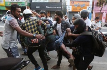 Διαδηλώσεις κατά του πραξικοπήματος στη Μιανμάρ 