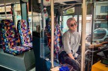  Η 22χρονη Νεσλιχάν Κιοσέ, η πρώτη γυναίκα οδηγός στο τιμόνι του Αστικού ΚΤΕΛ Κομοτηνής © ΑΠΕ-ΜΠΕ