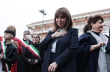 Η Πρόεδρος της Δημοκρατίας, Κατερίνα Σακελλαροπούλου, ευχαριστεί τους πολίτες στα ελληνόφωνα χωριά της Κάτω Ιταλίας