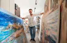 Ο ζωγράφος Ανδρέας Κοντέλλης από το Α ως το Ω!