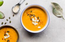 Κολοκυθόσουπα βελουτέ