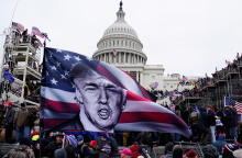 ΗΠΑ - Υποστηρικτές του Τραμπ έξω από το Καπιτώλιο πριν την εισβολή