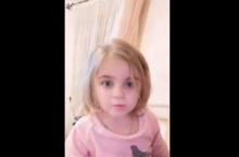 Η μικρή Μαρία ξεκαθαρίζει στον Νίκο Αναστασιάδη ότι βαρέθηκε την «καραμπίνα»