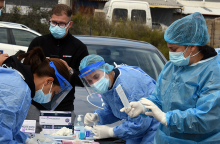 ΑΡΓΟΛΙΔΑ - Rapid test σε οδηγούς στο Άργος.