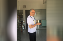 Ο Κύπριος γιατρός Μιχάλης Μάρκου©Facebook