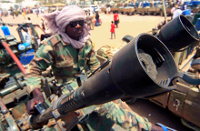 Στρατιωτικοί στο Σουδάν