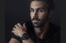 Ο Γιώργος Λέντζας με το Garmin Smartwatch 