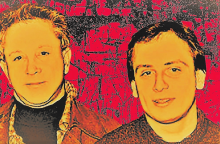 Ο Γιώργος Παυριανός και Κώστας Ταχτσής