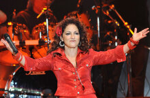 Η Γκλόρια Εστέφαν (Gloria Estefan) σε συναυλία (ΦΩΤΟ ΑΡΧΕΙΟΥ)