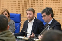 Ο πρόεδρος του ΠΑΣΟΚ, Νίκος Ανδρουλάκης