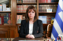 Η Πρόεδρος της Δημοκρατίας, Κατερίνα Σακελλαροπούλου