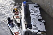 Ιταλία: Τουριστικό λεωφορείο κάνοντας όπισθεν έπεσε στον ποταμό Πάδο του Τορίνο