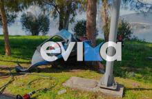 Τροχαίο δυστύχημα στην Εύβοια