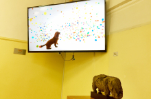 Άποψη της έκθεσης Primal power του Hydra School Projects