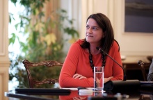 Η υπουργός Παιδείας, Νίκη Κεραμέως