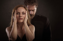 Η Έλενα Μαυρίδου και ο Δημήτρης Λάλος στην "Άλκηστη" του Ευριπίδη από τον Οκτώβριο 2022 στο θέατρο Χώρος