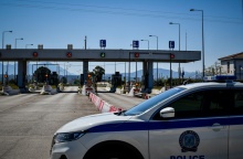 Περιπολικό σε διόδια - Μέτρα της Τροχαίας 