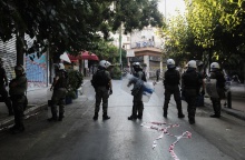 Επεισόδια για το σταθμό του μετρό στα Εξάρχεια