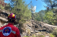 Φωτιά στη Θάσο: Μέλος Ελληνικής Ομάδας Διάσωσης
