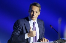 Ο Κυριάκος Μητσοτάκης στη ΔΕΘ