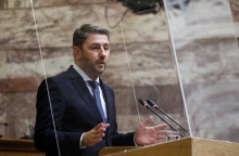 Ο πρόεδρος του ΠΑΣΟΚ-ΚΙΝΑΛ, Νίκος Ανδρουλάκης