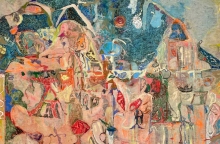 Λεπτομέρεια από το έργο "Sacrifice" του Δαυίδ Σαμπεθάι που θα παρουσιαστεί στην Art Athina 2022