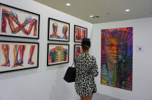 Από την έκθεση του φεστιβάλ illustradays 2022. 