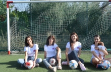 Χριστίνα Κορομηλά, Ντίνα Ντζιώρα, Ζωγραφένια Καλλιμάνη, Λήδα Τσενέ