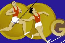 Η Google τιμά τους Emil Zatopek και Dana Zatopkova με Doodle