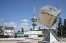 Ο πύργος τηλεπικοινωνίων στη Θεσσαλονίκη